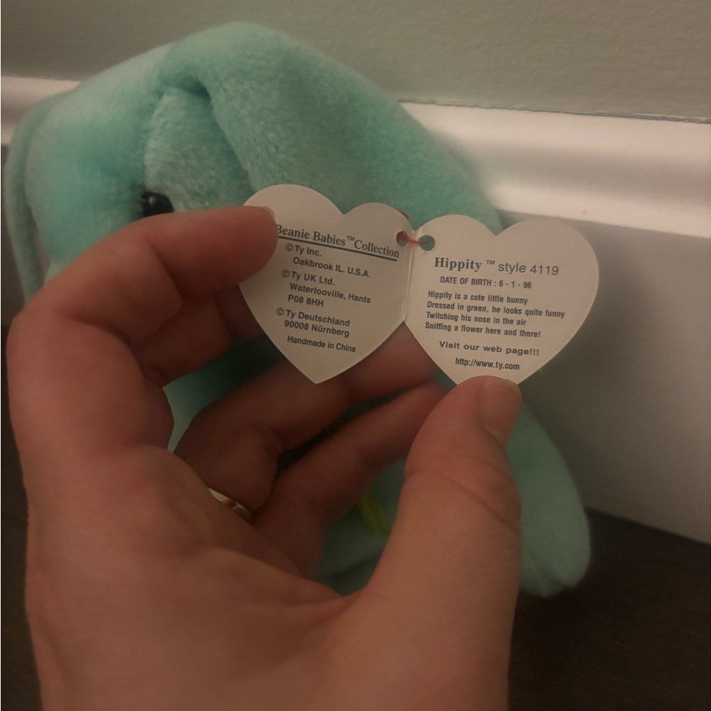 TY Beanie Babies- Hippity, Hoppity and Floppity - Picture 4 of 16